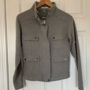 Peter Millar:Full Zip Pocket Front Crew Neck Coat